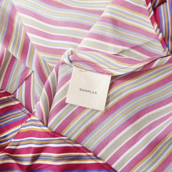 COPY - 【BRAND NEW】DOEN Adelana Silk Dress Le Marais Stripe - Picture 8 of 12